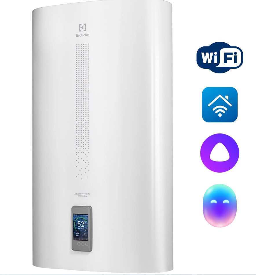 Водонагреватель Electrolux EWH 80 SmartInverter PRO (СУХОЙ ТЭН 80л, 2 кВт, УМНЫЙ ДОМ Wi-Fi)