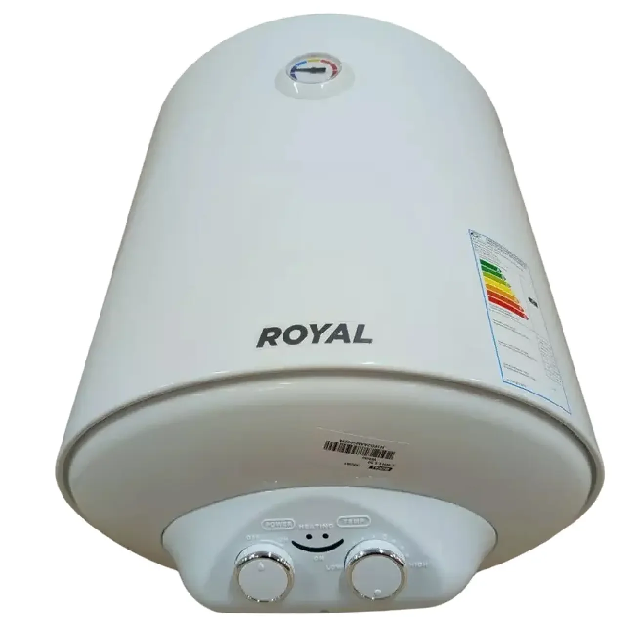 Водонагреватель ROYAL R WH 1.5 50 сталь 1.5кв. электрический 50 л, мокрый ТЭН, белый