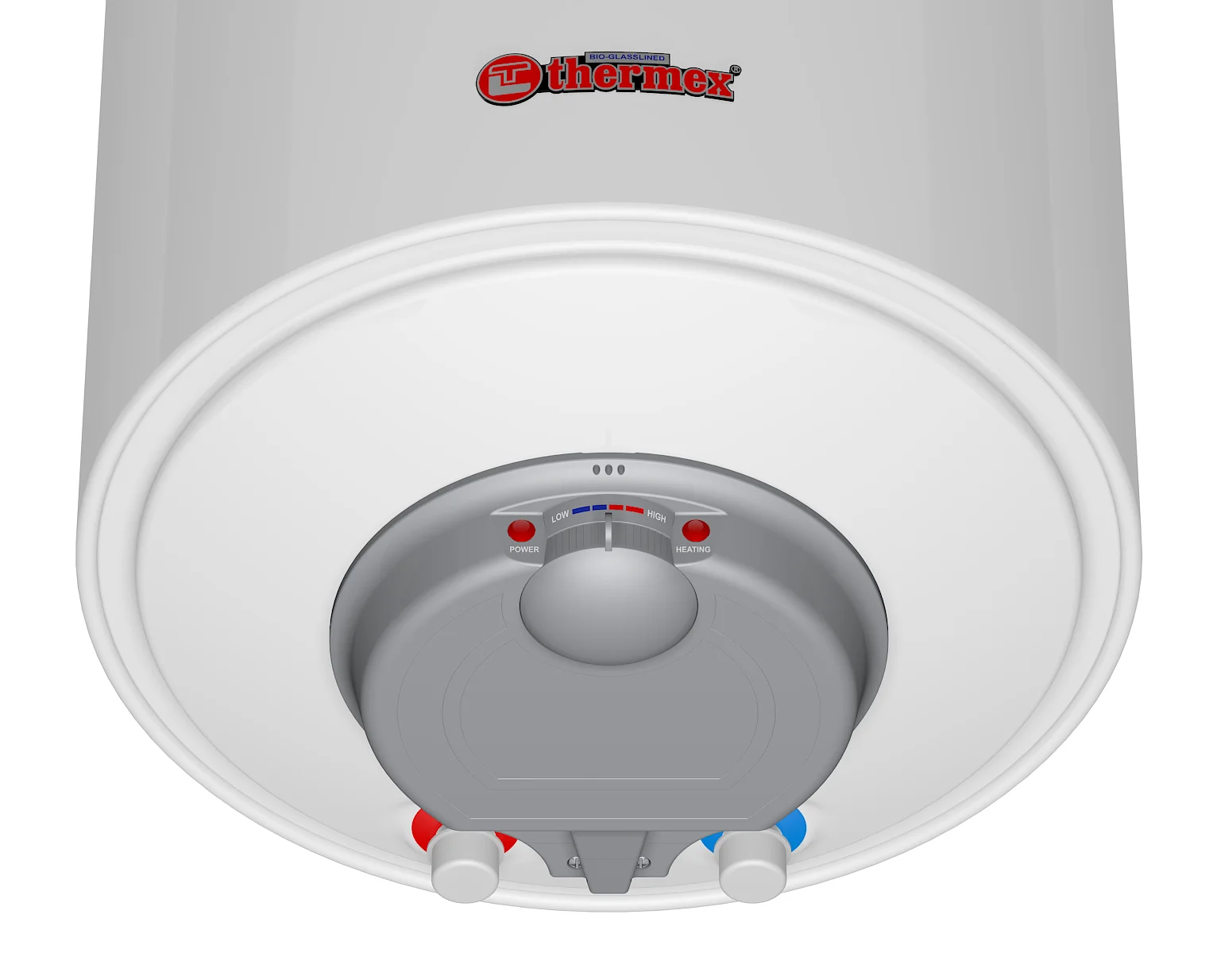 Водонагреватель THERMEX Nova 100 V (2кВт, 100л, Сухой ТЭН, стеклокерамика, 45,9х44,5х90,3см)