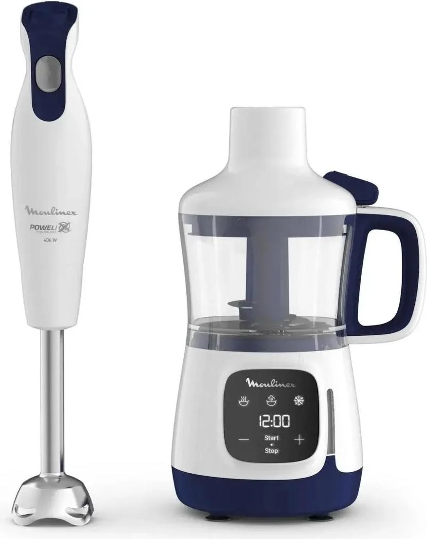 Погружной блендер Moulinex Yummy Gourmet DD55W110 белый/черный