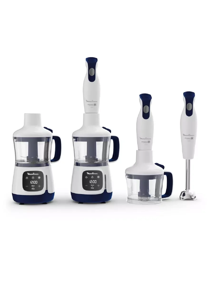 Погружной блендер Moulinex Yummy Gourmet DD55W110 белый/черный