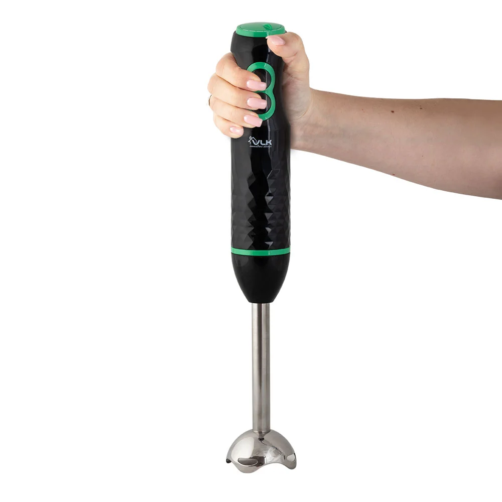 Погружной блендер VLK PROFI 105, черный/зеленый