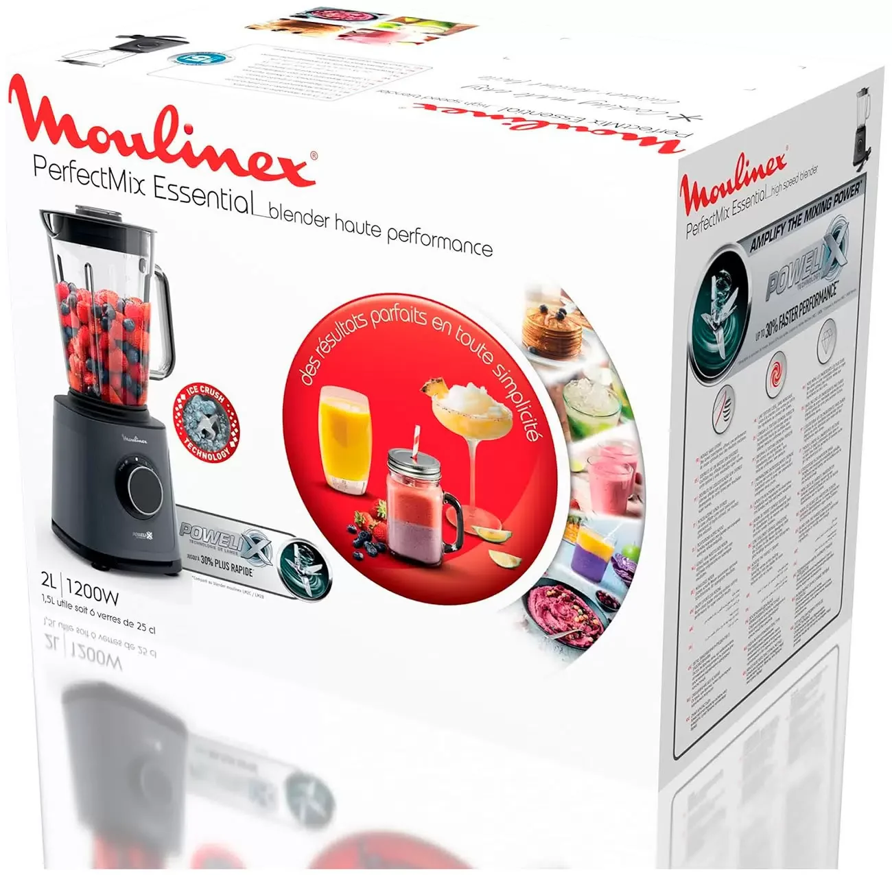 Блендер стационарный Moulinex PerfectMix Essential LM771BF0