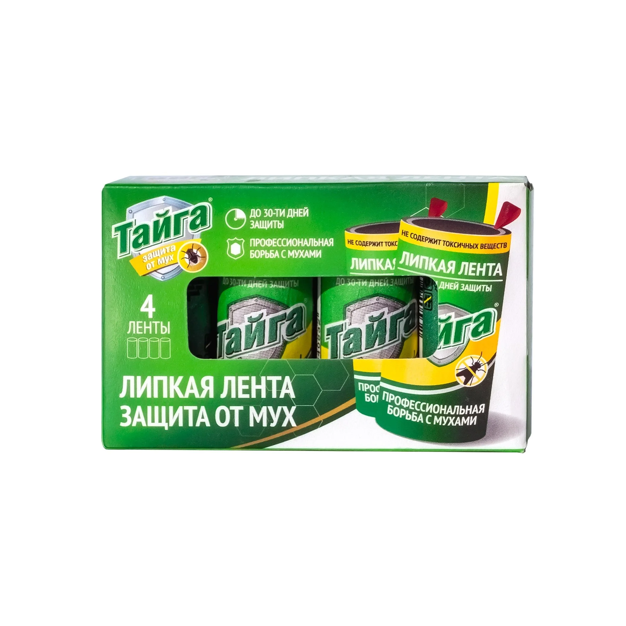 СКР Липкая лента от мух 4 ед. в упаковке