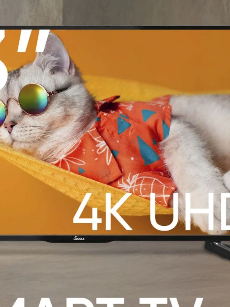 Телевизор LED 43" SCOOLE SL-LED43S98T2SU 3840x2160, 4K UHD, 50 Гц, Wi-Fi, Smart TV, Android 11.0