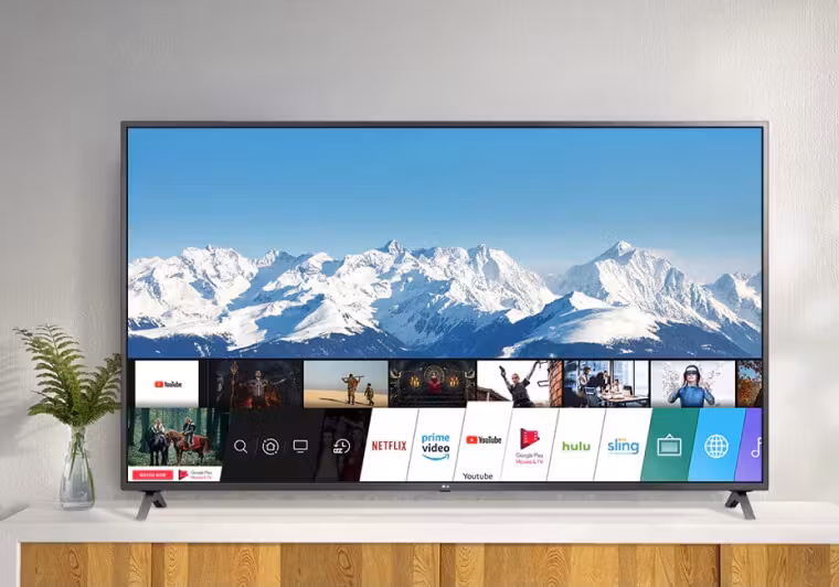 Телевизор LED 43" КТВ Web OS Bluetooth,голос; Wi-Fi, аналог LG