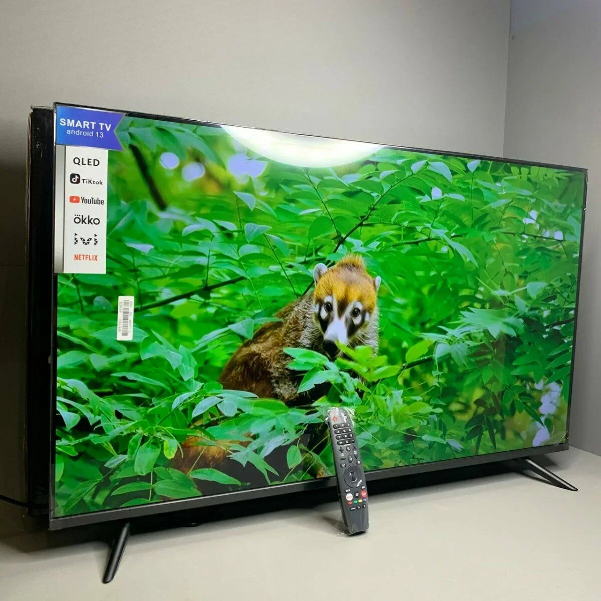 Телевизор LED 43" КТВ Web OS Bluetooth,голос; Wi-Fi, аналог LG