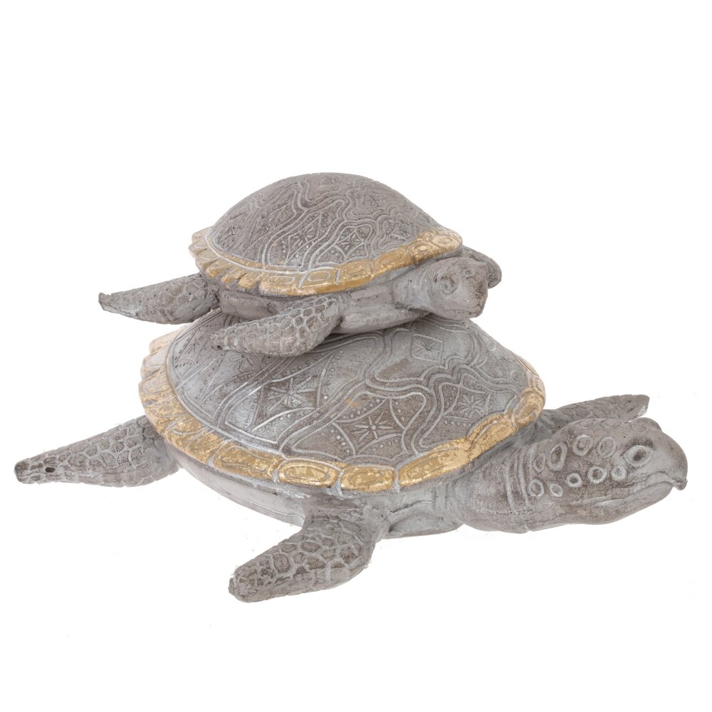 Фигурка декоративная "Черепахи", L19 W17 H9,5 см