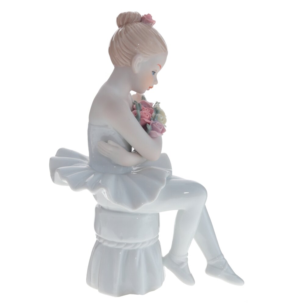 Фигурка декоративная "Балерина", L6,5 W10,5 H14 см