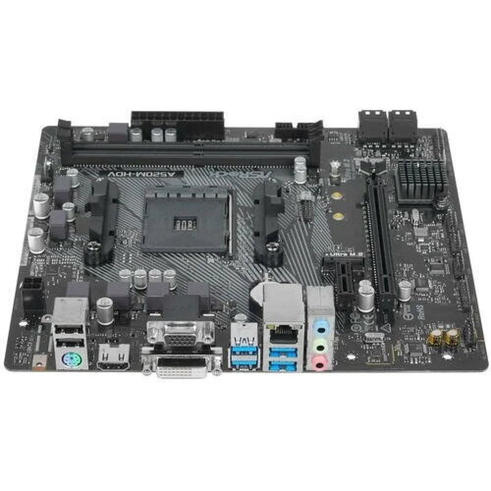 Материнская плата Asrock A520M-HDV (AM4, mATX)