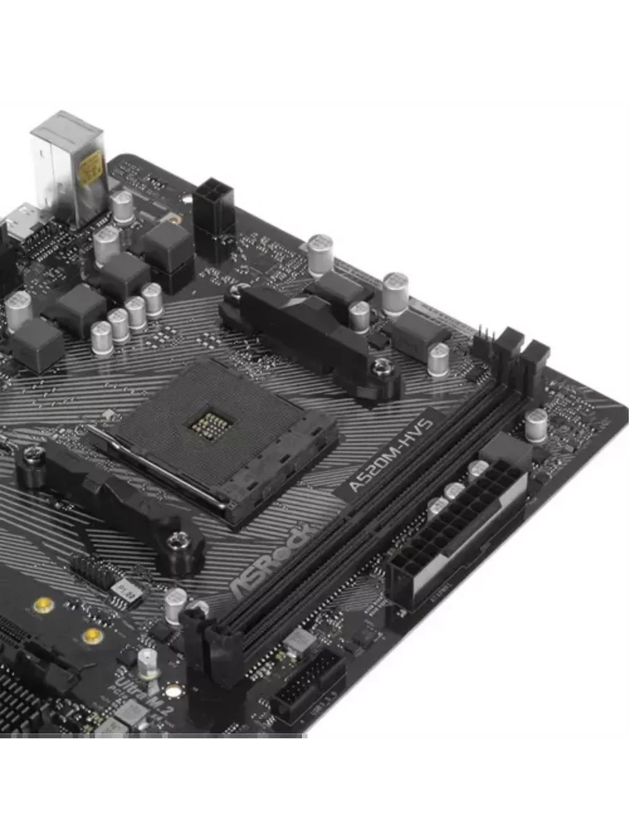 Материнская плата Asrock A520M-HVS (AM4, mATX)