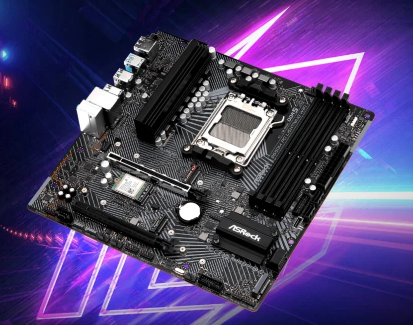 Материнская плата Asrock B650M PG LIGHTNING (AM5 mATX)