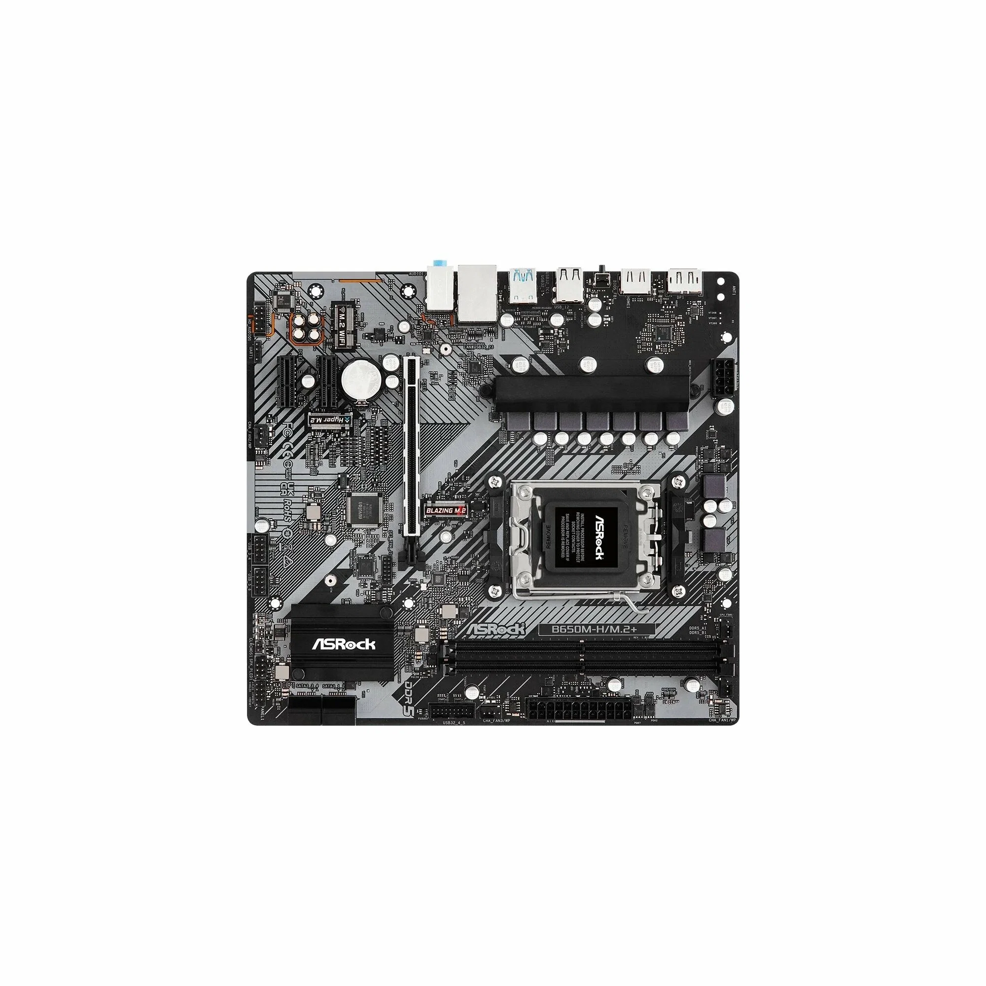 Материнская плата Asrock B650M-H/M.2+ (AM5, mATX)