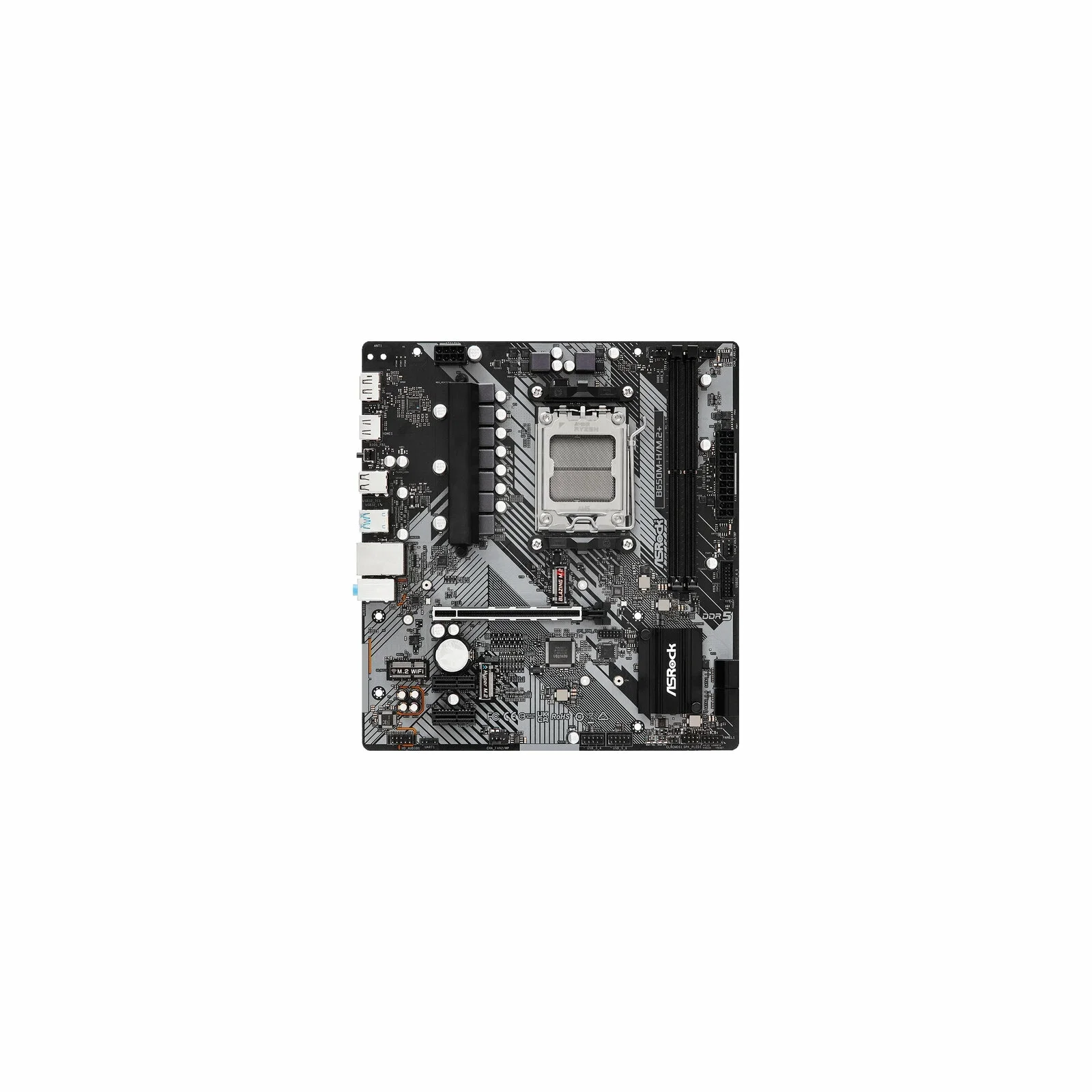 Материнская плата Asrock B650M-H/M.2+ (AM5, mATX)