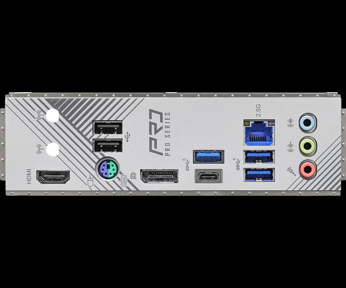 Материнская плата Asrock B760M PRO RS WIFI (LGA1700, mATX)