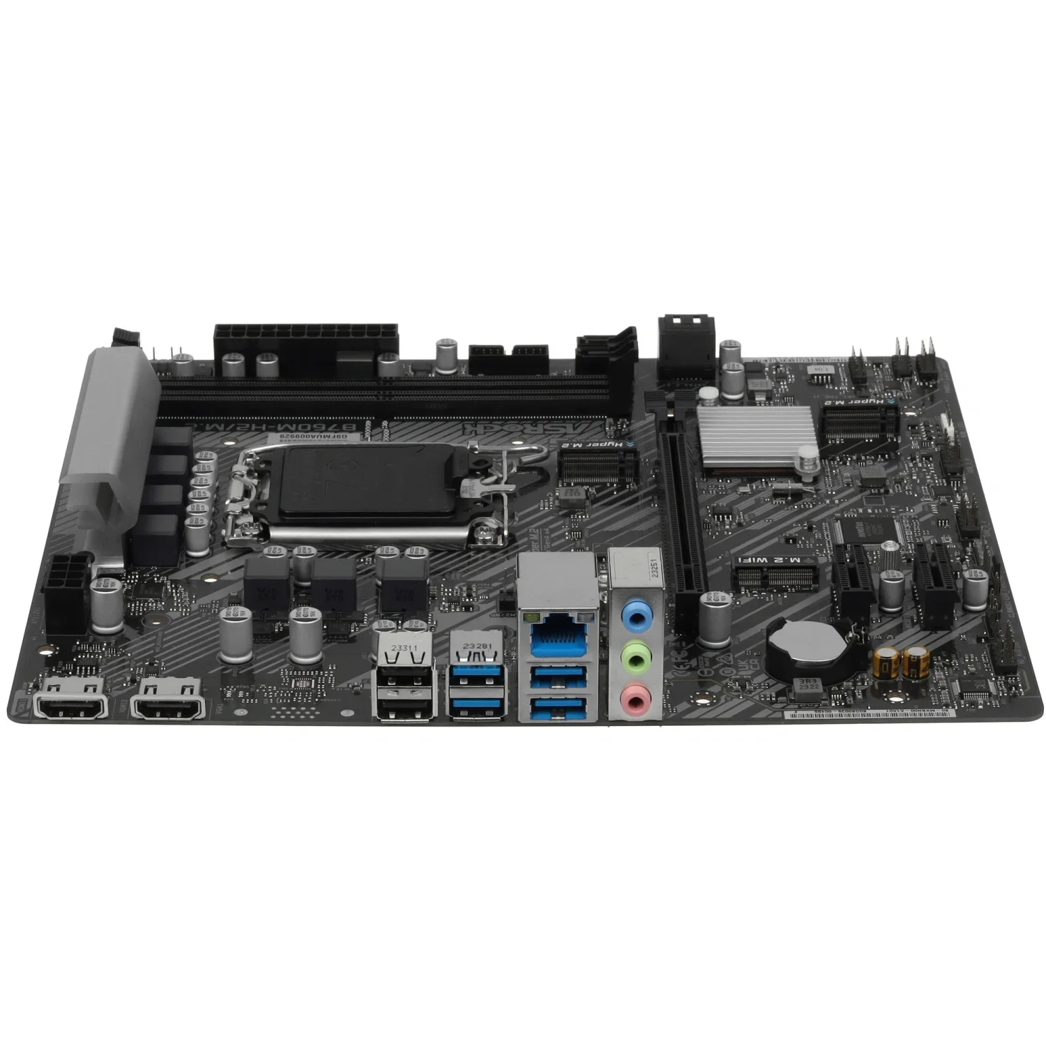 Материнская плата Asrock B760M-H2/M.2 (LGA1700, mATX)