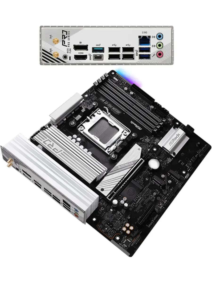 Материнская плата Asrock B850M-X R2.0 (AM5, mATX)