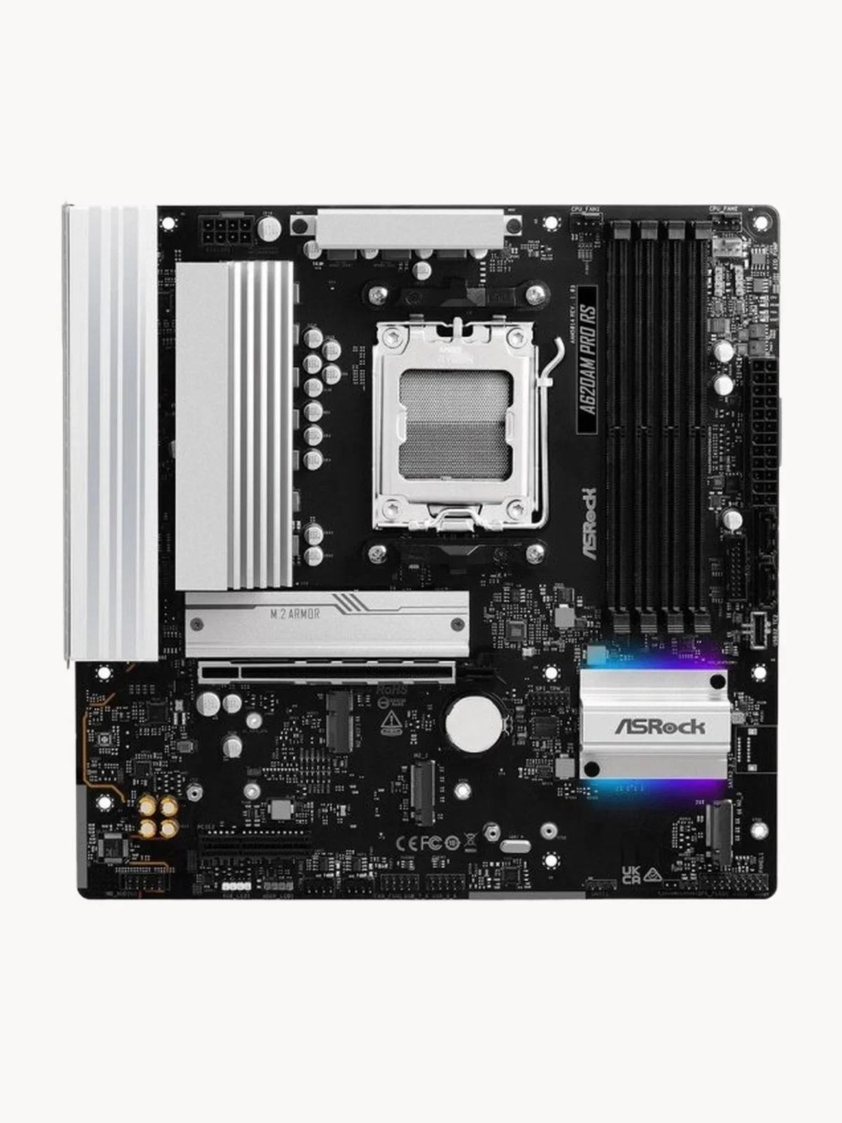 Материнская плата Asrock B850M-X R2.0 (AM5, mATX)