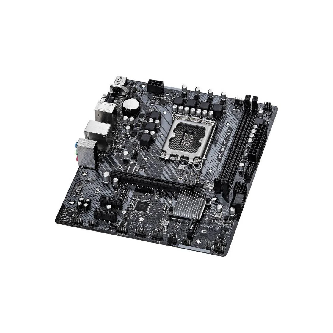 Материнская плата Asrock H610M-HDV/M.2+ D5 (LGA1700, mATX)