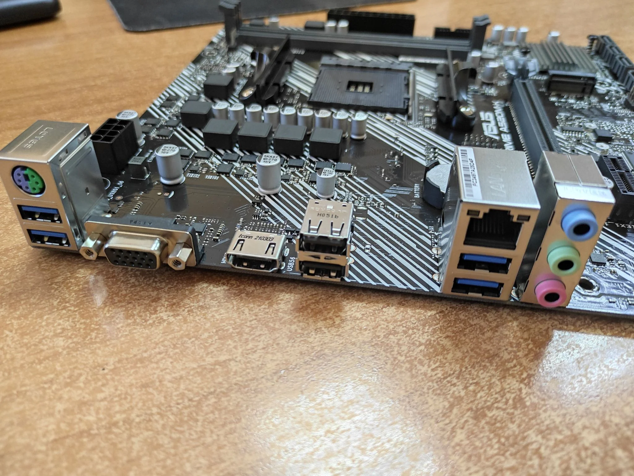 Материнская плата Asus PRIME A520M-K (AM4, mATX)