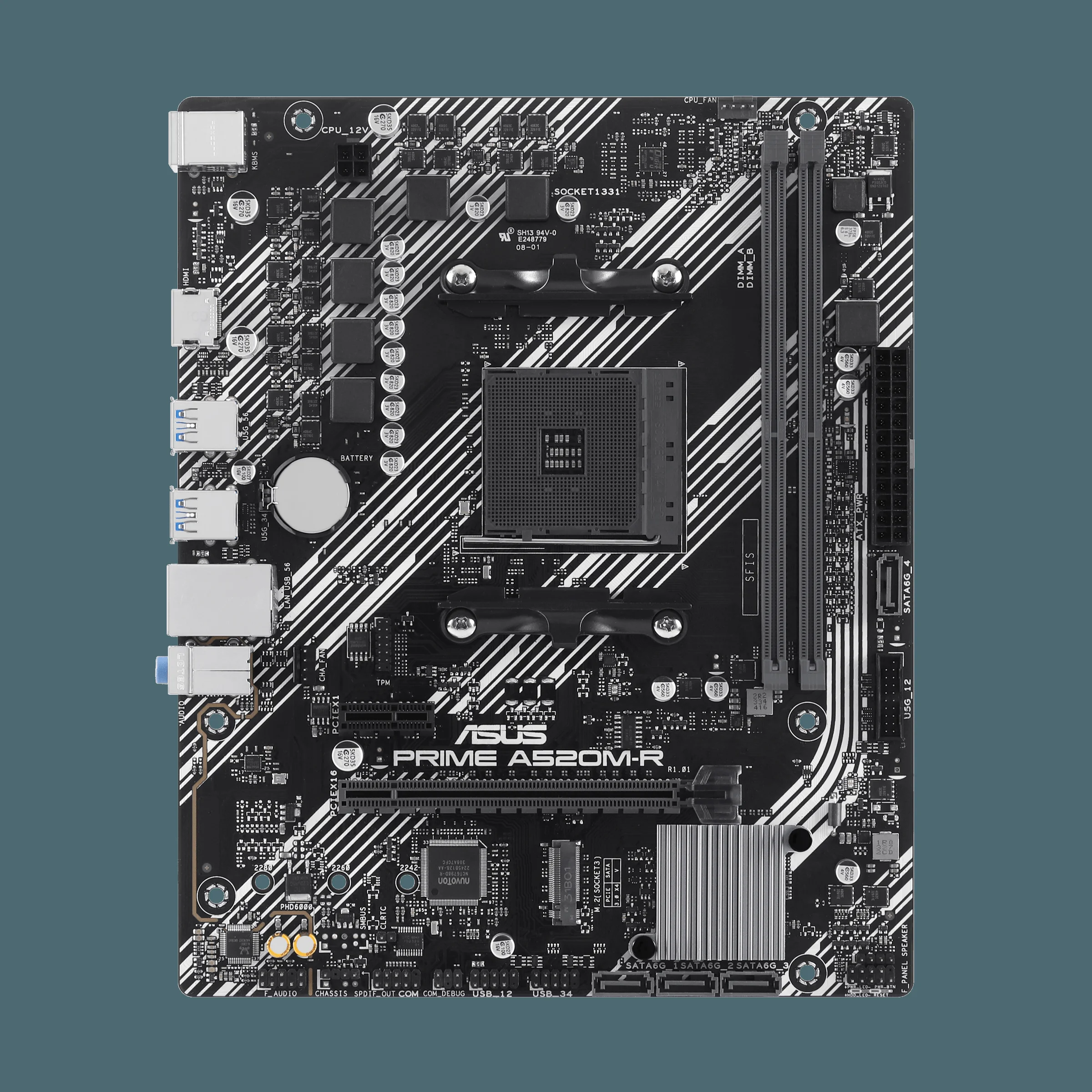 Материнская плата Asus PRIME A520M-R