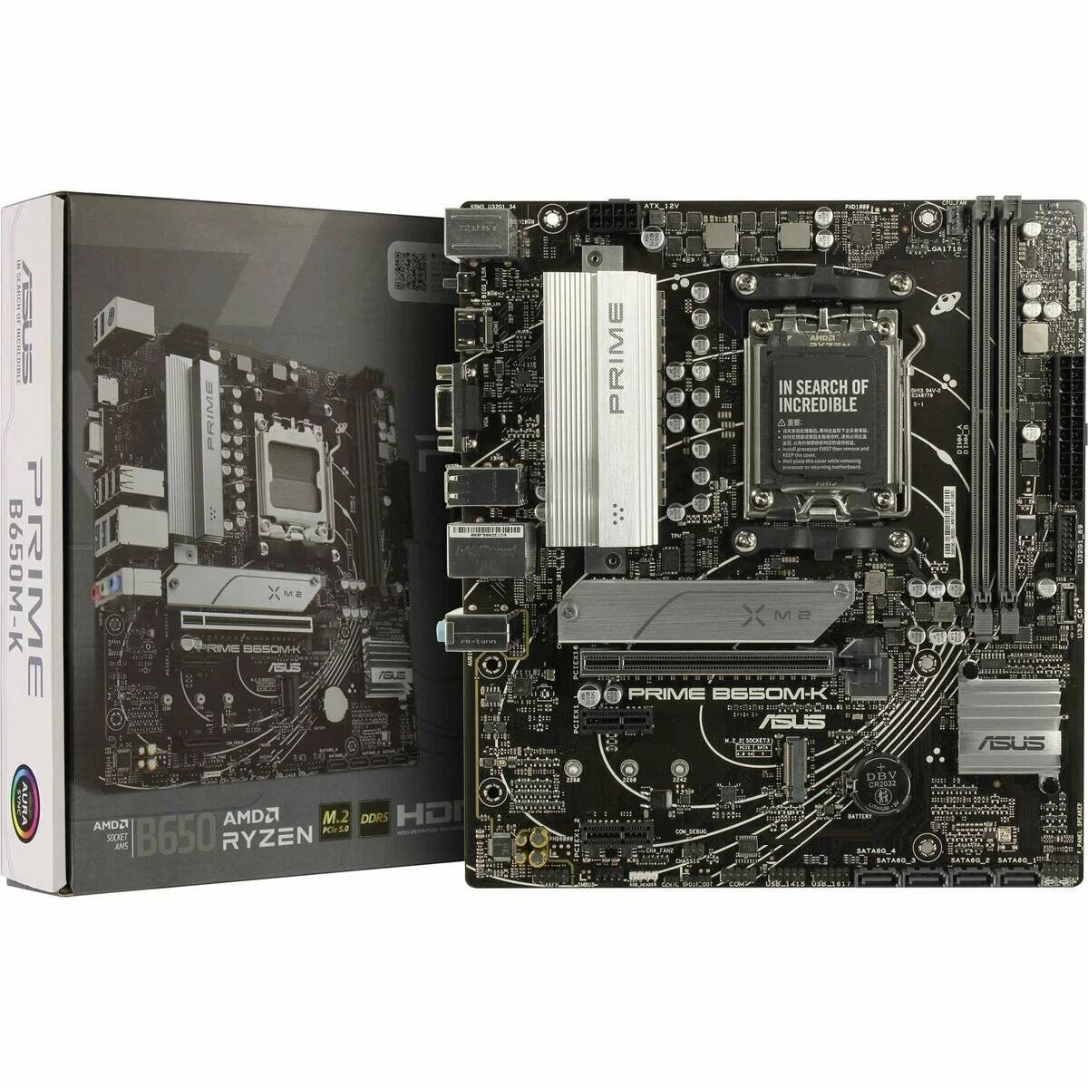 Материнская плата Asus PRIME B650M-K (AM5, mATX)