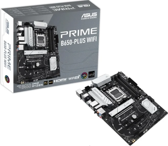 Материнская плата Asus PRIME B650-PLUS WIFI (AM5, ATX)