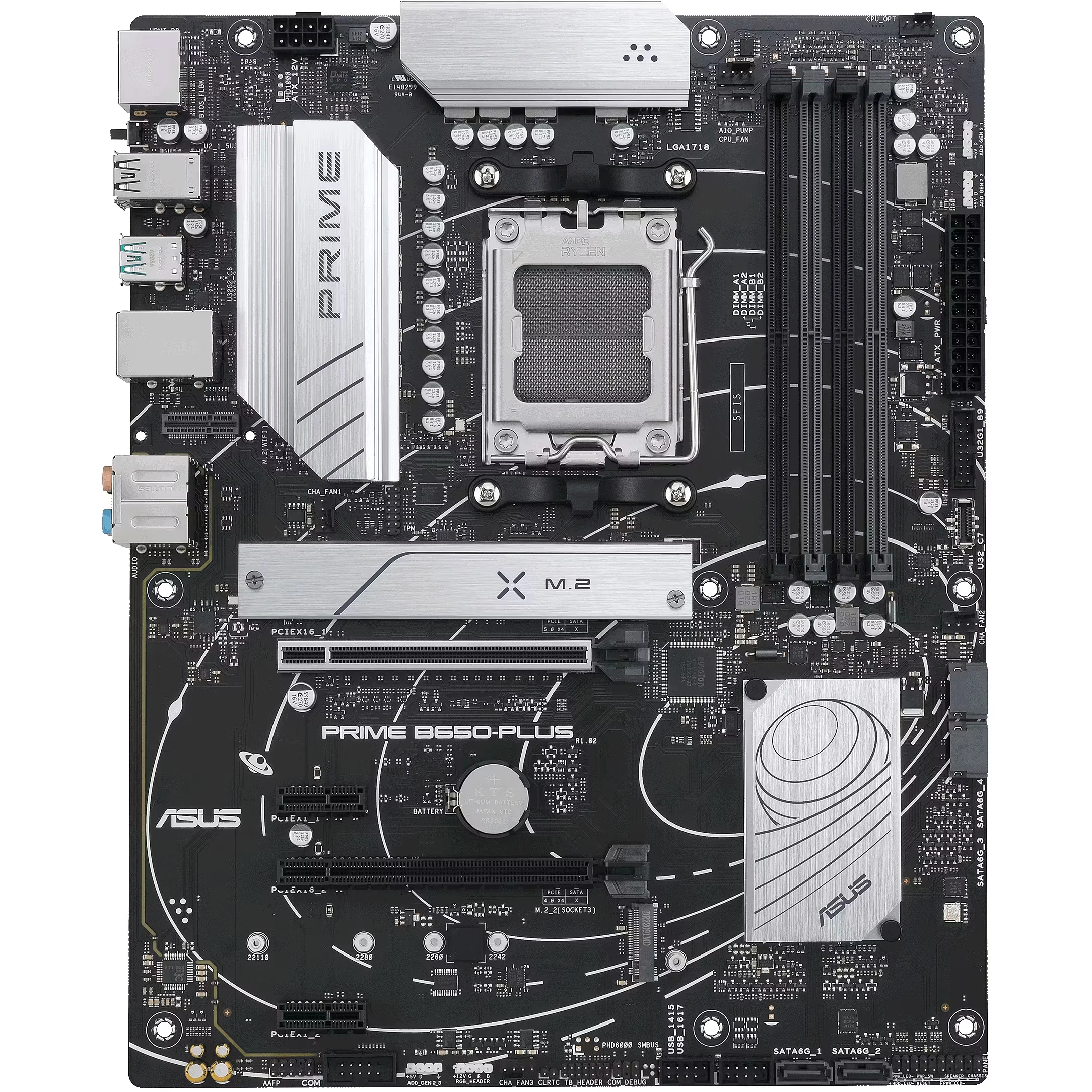Материнская плата Asus PRIME B650-PLUS WIFI (AM5, ATX)