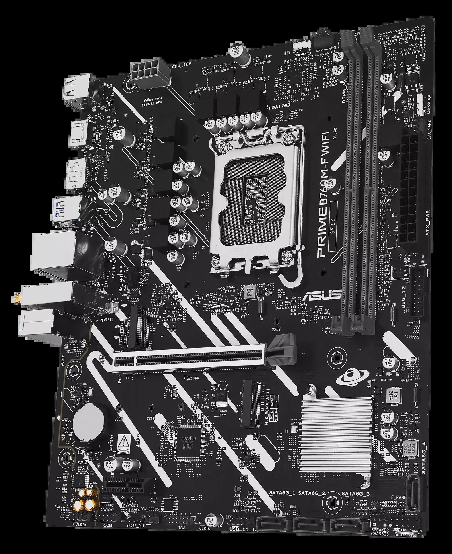 Материнская плата Asus PRIME B760M-F (LGA1700, mATX)