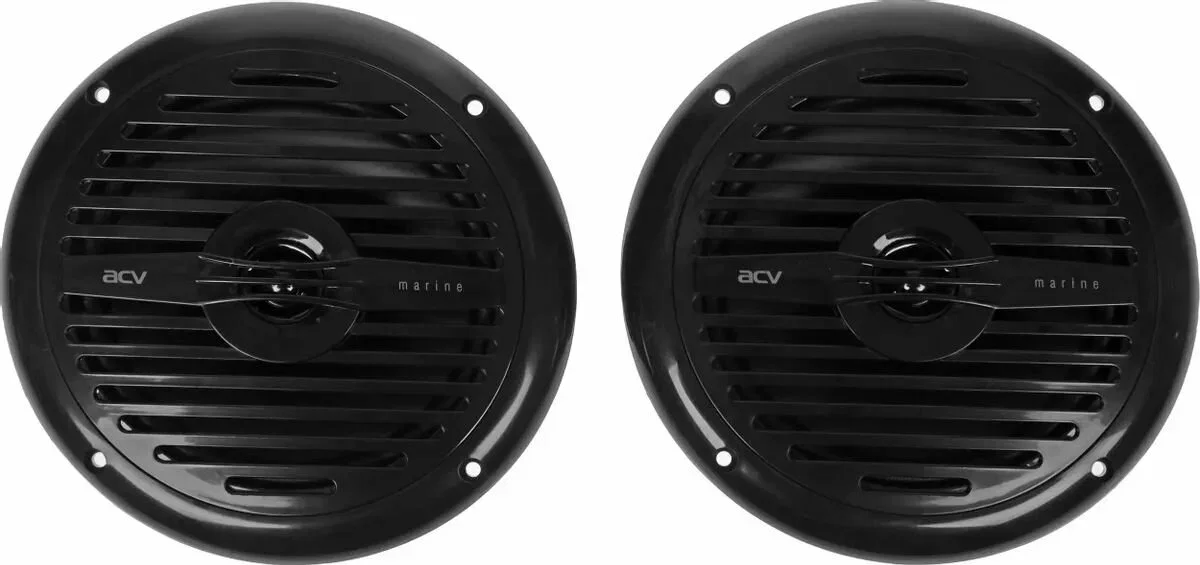 Колонки автомобильные ACV Marine MR652 60Вт 90дБ 16.5см (6 1/2дюйм) (ком.:2кол.) коаксиальные двухполосные