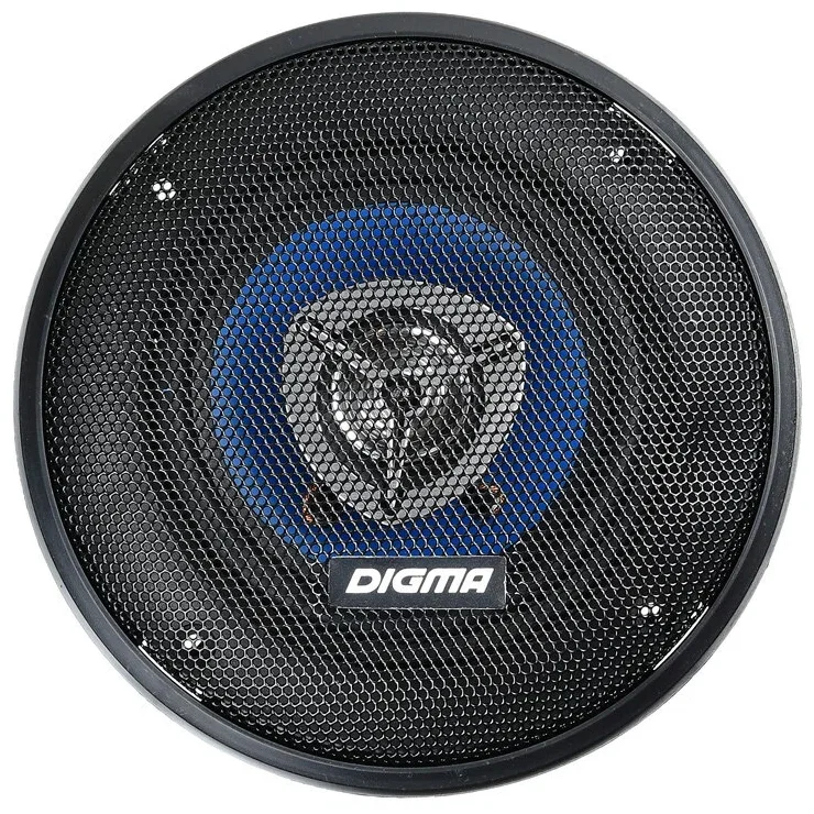 Колонки автомобильные Digma DCA-B402 160Вт 90дБ 4Ом 10см (4дюйм) (ком.:2кол.) коаксиальные двухполосные