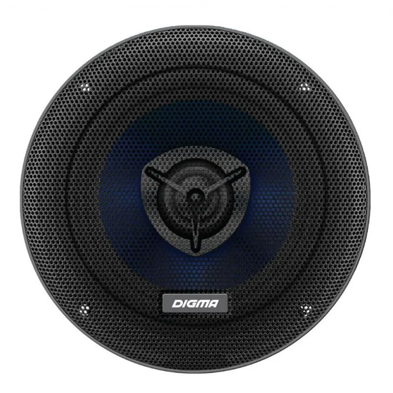 Колонки автомобильные Digma DCA-B402 160Вт 90дБ 4Ом 10см (4дюйм) (ком.:2кол.) коаксиальные двухполосные