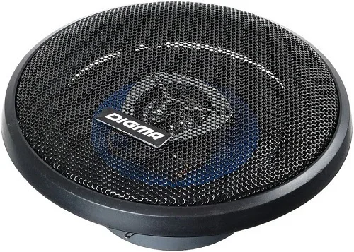 Колонки автомобильные Digma DCA-B402 160Вт 90дБ 4Ом 10см (4дюйм) (ком.:2кол.) коаксиальные двухполосные