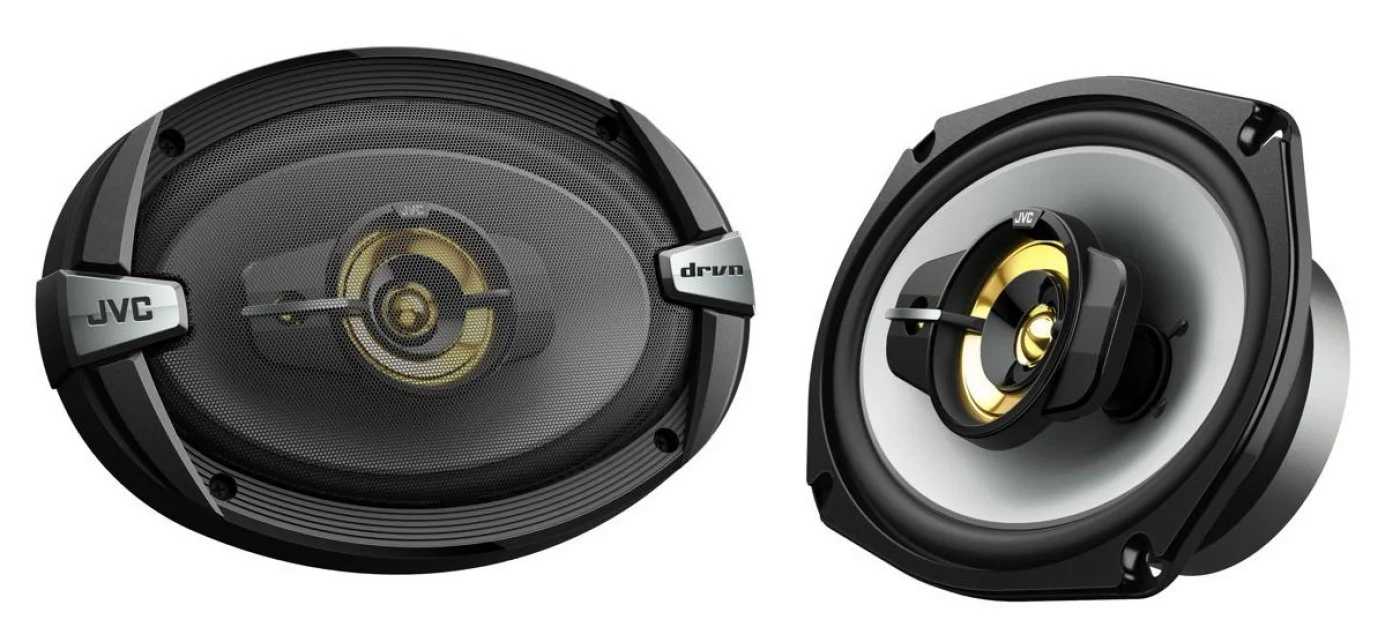 Колонки автомобильные JVC CS-DR695HP 800Вт 85дБ 4Ом 15x23см (6x9дюйм) (ком.:2кол.) коаксиальные пятиполосные