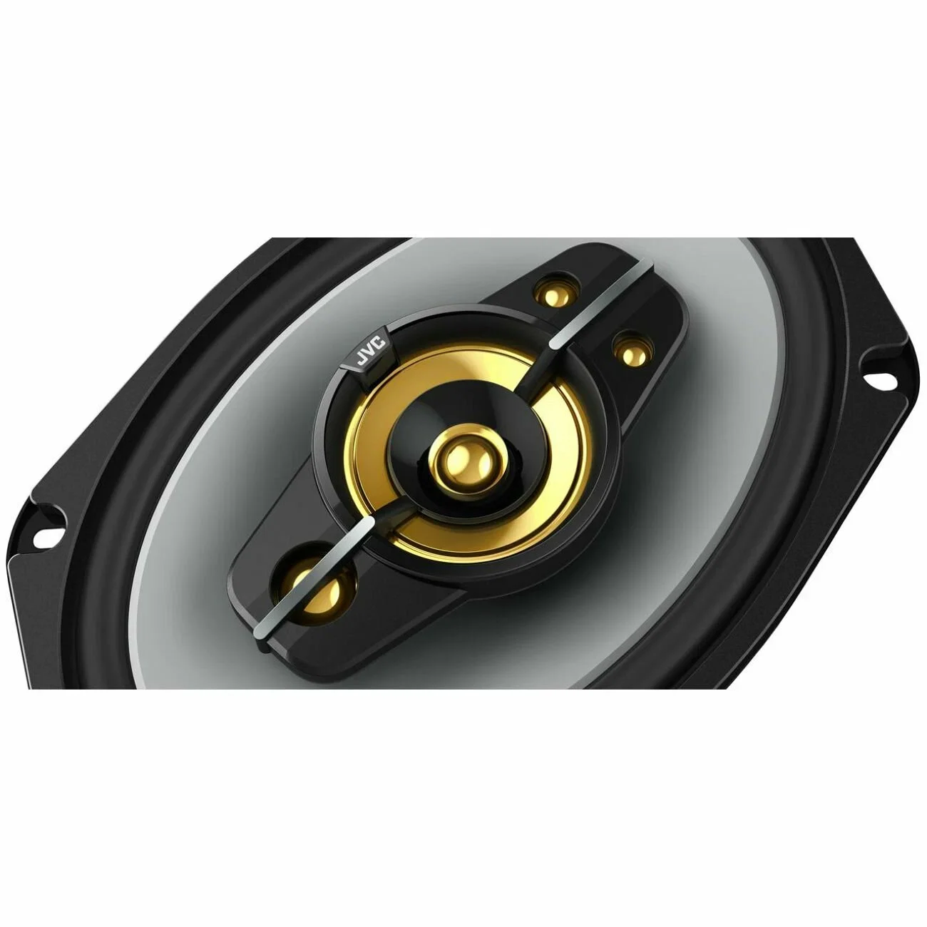 Колонки автомобильные JVC CS-DR695HP 800Вт 85дБ 4Ом 15x23см (6x9дюйм) (ком.:2кол.) коаксиальные пятиполосные