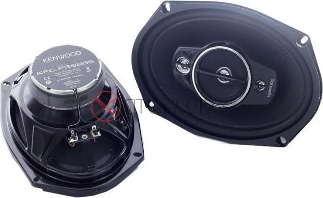 Колонки автомобильные Kenwood KFC-PS6986 600Вт 88дБ 4Ом 15x23см (6x9дюйм) (ком.:2кол.) коаксиальные четырехполосные