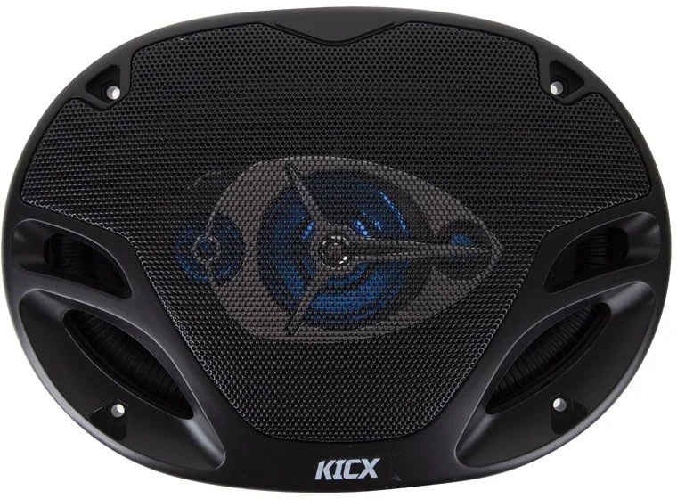 Колонки автомобильные Kicx GX-693 200Вт 92дБ 4Ом 15x23см (6x9дюйм) (ком.:2кол.) коаксиальные трехполосные