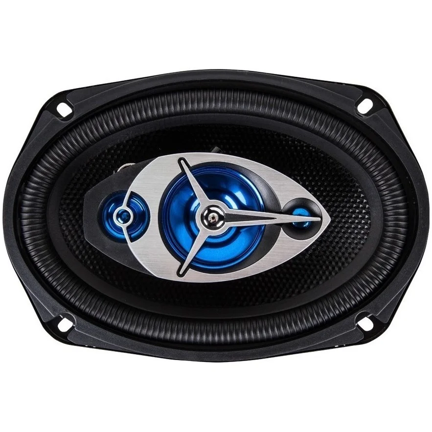 Колонки автомобильные Kicx GX-693 200Вт 92дБ 4Ом 15x23см (6x9дюйм) (ком.:2кол.) коаксиальные трехполосные
