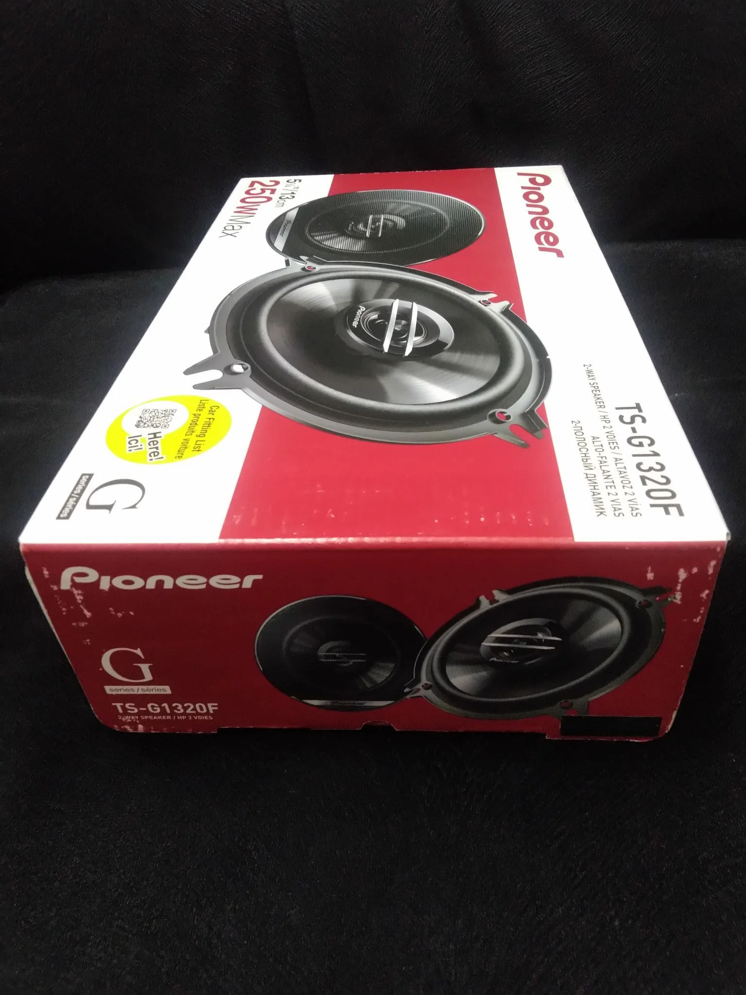 Колонки автомобильные Pioneer TS-G1320F 250Вт 88дБ 4Ом 13см (5дюйм) (ком.:2кол.) коаксиальные двухполосные