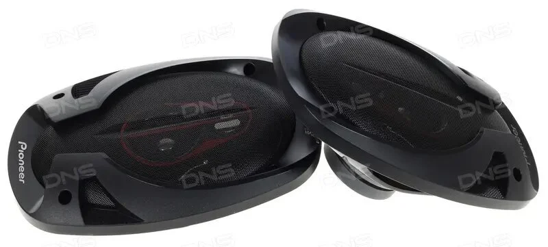 Колонки автомобильные Pioneer TS-R6951S 400Вт 4Ом 16x23см (6x9дюйм) (ком.:2кол.) коаксиальные трехполосные