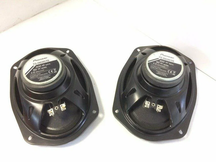 Колонки автомобильные Pioneer TS-R6951S 400Вт 4Ом 16x23см (6x9дюйм) (ком.:2кол.) коаксиальные трехполосные