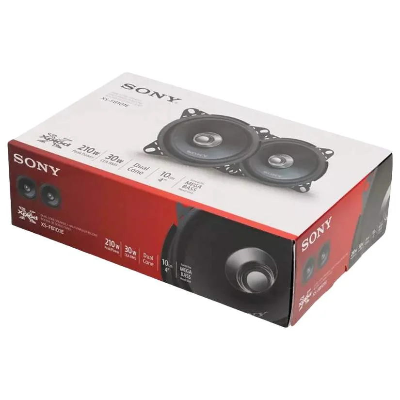 Колонки автомобильные Sony XS-FB101E (без решетки) 210Вт 86дБ 10см (4дюйм) (ком.:2кол.) коаксиальные однополосные