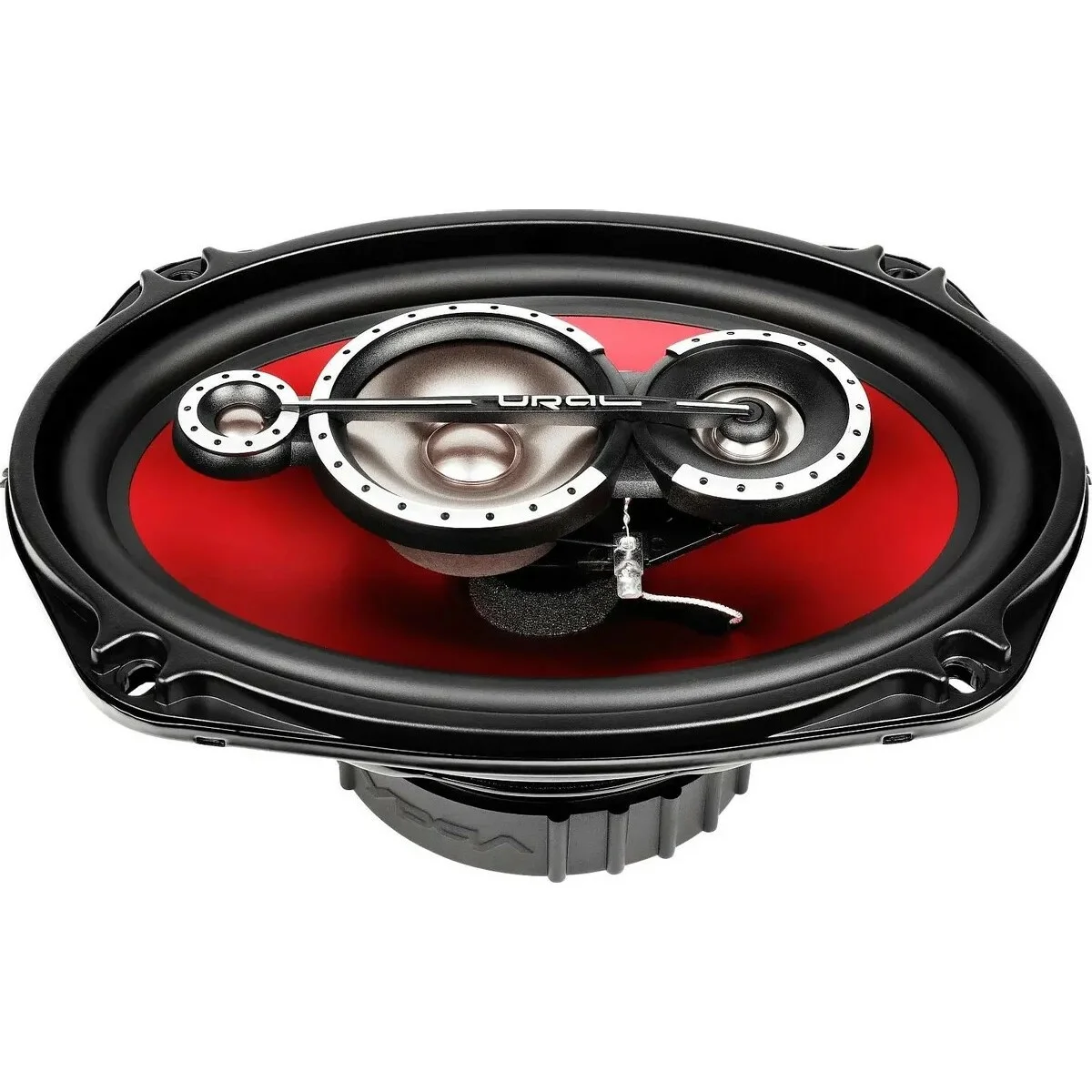 Колонки автомобильные Ural DDB AS-D6941 250Вт 15x23см (6x9дюйм) (ком.:2кол.) коаксиальные четырехполосные