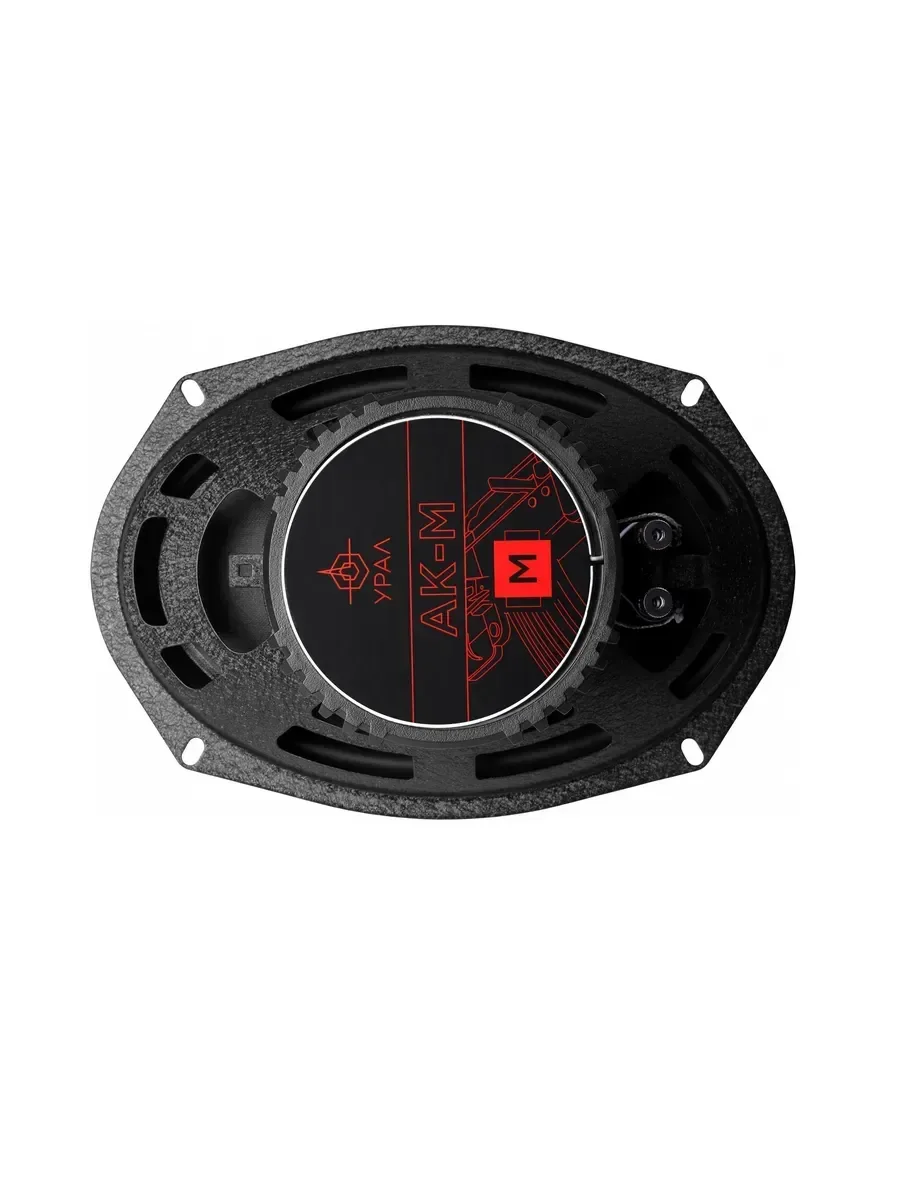 Колонки автомобильные Ural АК-М М (без решетки) 280Вт 92дБ 4Ом 15x23см (6x9дюйм) (ком.:2кол.) коаксиальные однополосные