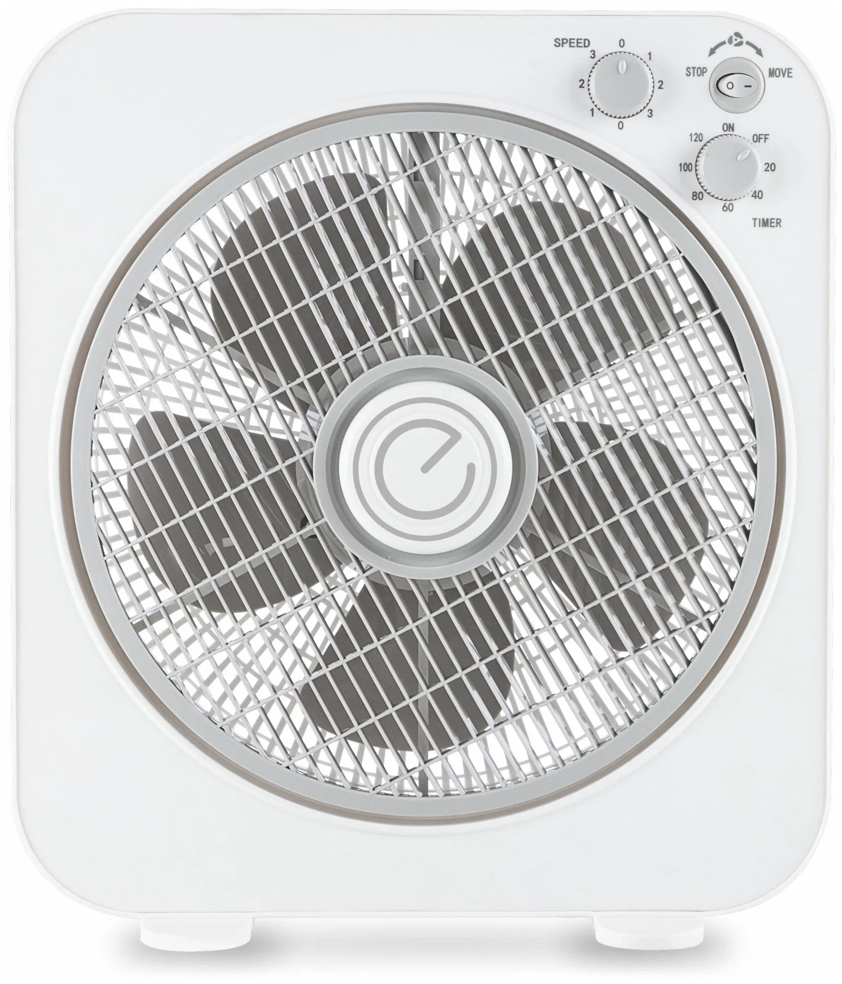 Вентилятор ENERGY EN-1611 белый, напольный, 40 Вт, 3 скорости, 30 см