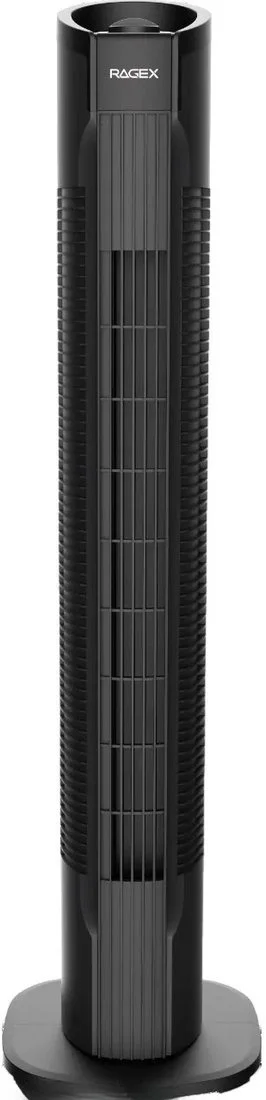 Вентилятор RAGEX R1204-000 чёрный, напольный, 50 Вт, 3 скорости, колонный