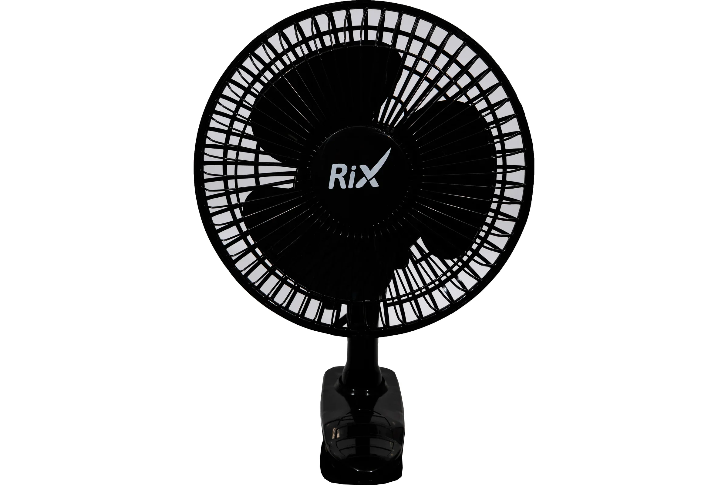 Вентилятор Rix RDF-1500WB чёрный, настольный, 15 Вт, 2 скорости, 15 см