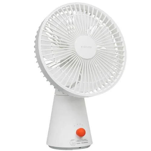 Вентилятор Xiaomi Rechargeable Mini Fan белый, настольный, 10 Вт, 4 скорости, 8.7 см
