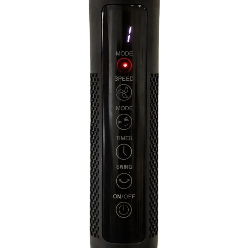Вентилятор бытовой напольный Neoclima RSF-5000, 55Вт, круглое основание, черный
