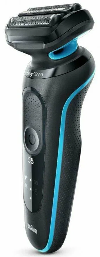 Электробритва Braun 51-M1000s Mint (сеточная, 3 элемента, триммер)
